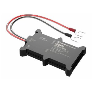 Flaches, schwarzes Gehäuse