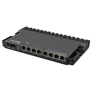 MikroTik RB5009UG+S+IN Heavy-Duty Router with 1G, 2.5G...