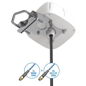 QuShell 40G Outdoor Antenne mit robustem IP67 Gehäuse