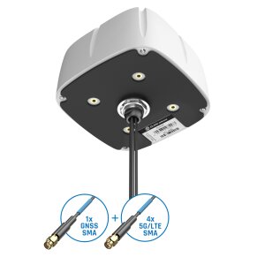 QuWireless ASL40G 4x4 MIMO Antenne für Fahrzeuge