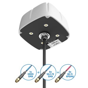 QuShell 44G mit Montagekit für Mastmontage