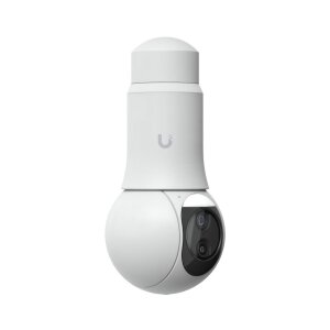Ubiquiti G6 PTZ mounted for outdoor surveillance
