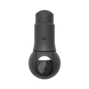 Detailed view of the Ubiquiti G6 PTZ with dual lens