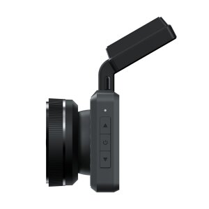 Fahrzeug mit installierter Botslab G500H Pro Dashcam im Parkmodus, überwacht die Umgebung