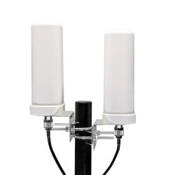 View with antenna cable connected