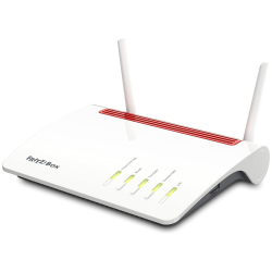 Rückseite der Fritz!Box 6890 LTE mit Anschlüssen