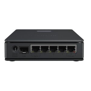 MikroTik hAP ax S | WLAN Router, Wi-Fi 6, 2.5G SFP, PoE,...