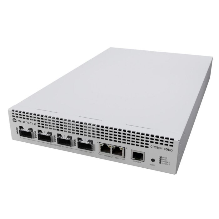 MikroTik CRS804-4DDQ-hRM Cloud Router Switch