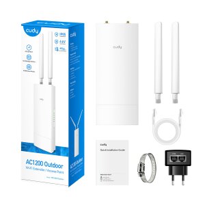 Cudy RE1200 Outdoor | WLAN Repeater, AC1200, IP65, PoE, Mesh - Bild 6