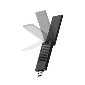 Cudy WU5400 | Tri-Band WLAN 6E USB Adapter, AX5400, High-Gain, Plug & Play - Bild 3