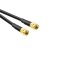 SMA Stecker, vergolded