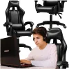 Extralink Gaming G-524 | Gaming-Stuhl, Ergonomisch, Kunstleder, Schwarz - Bild 4