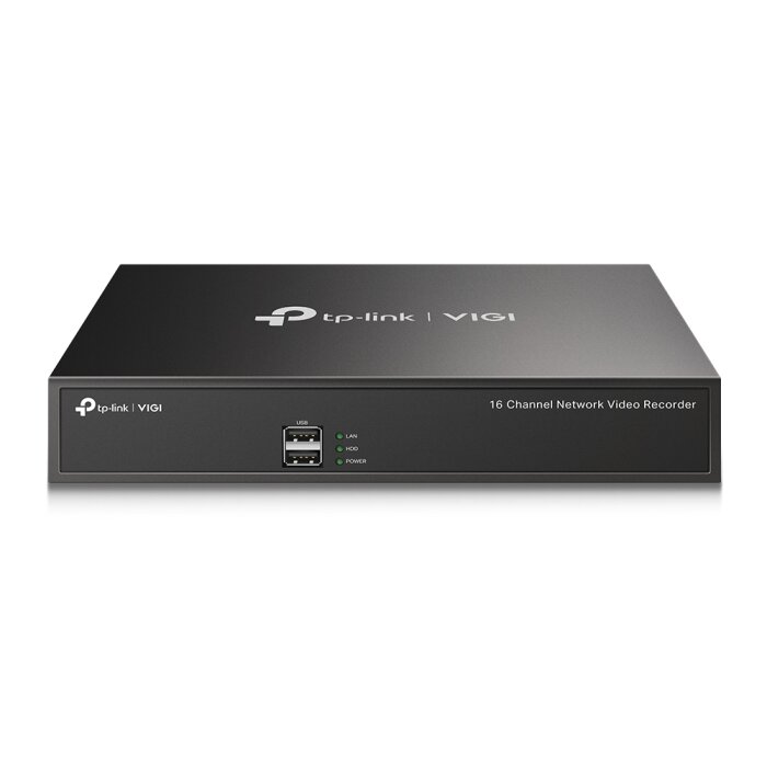 TP-Link VIGI NVR1016H 16-Kanal Netzwerk-Video-Rekorder in Frontansicht