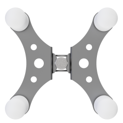 Underside with mounting bracket