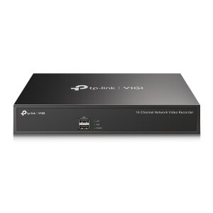 TP-Link VIGI NVR1016H Frontansicht mit Bedienelementen