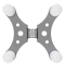 Underside with mounting bracket