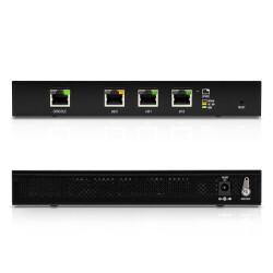 Front and back of the Ubiquiti ERLITE-3