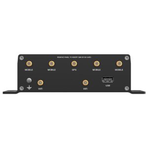 Seitenansicht des ATRM50 mit Lüftungsschlitzen und Gehäusedetails