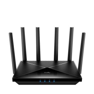 Cudy WR11000 WiFi 7 Router front view with antennas