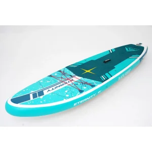 Extralink SUP Board 335cm top view with fin setup