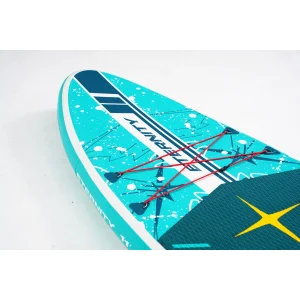 Side view of the inflated Extralink SUP Board