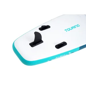 Seitenansicht des Extralink SUP-2013 auf dem Wasser