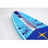 Extralink SUP-Board SUP-2014 von oben mit D-Ringen und integrierten Finnen