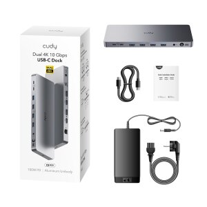 Cudy CS700 package contents including power supply and cables