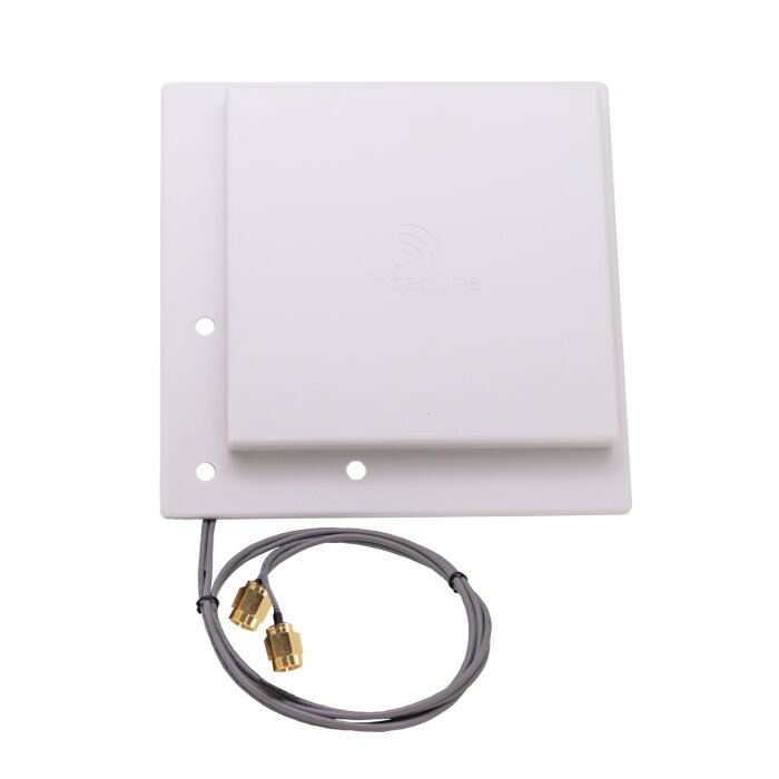 Interline PANEL 8 DUAL-BAND Directional Antenna front view