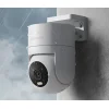 Blickfeld der Xiaomi Outdoor Camera CW300 bei Nacht mit Farbdarstellung