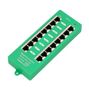 Extralink 8 Port Gigabit PoE Injector for efficient...