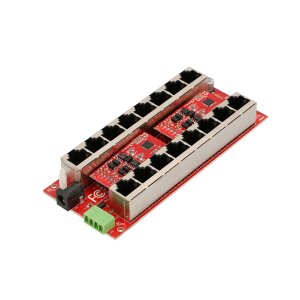 Schematic representation of data and power transmission via Extralink PoE