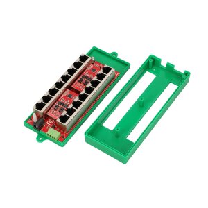 Extralink 8 Port PoE Injector in use to simplify cabling