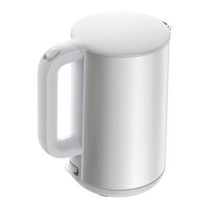 Safety features of the Xiaomi kettle: cool exterior thanks to double-wall insulation and anti-scald lid