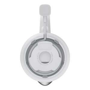 Xiaomi Kettle EU-Edition MJDSH07YM-A on its power base, ready for use in the home office