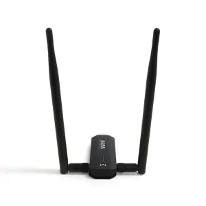 ALFA AWUS036AXM im Einsatz am Laptop für verbesserte WLAN-Konnektivität