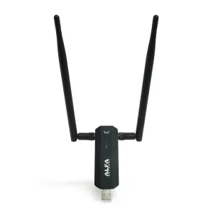 Detailansicht des ALFA AWUS036AXM mit MediaTek MT7921AUN Chipsatz