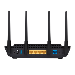 ASUS RT-AX58U Rückseite mit Ethernet Ports