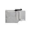Verlängerung eines geschirmten Netzwerkkabels mit dem LogiLink Cat.6A Verbinder für 10-Gigabit-Ethernet.