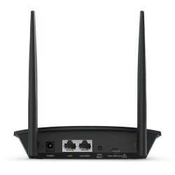 Ansicht der Rückseite mit externen LTE Antennen