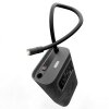 Kompletter Lieferumfang des Xiaomi Compressor 2 Pro: Gerät, Tasche, USB-C-Kabel und verschiedene Ventiladapter.