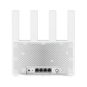 R&uuml;ckseite des Xiaomi BE3600 Routers mit allen...