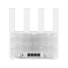 Rückseite des Xiaomi BE3600 Routers mit allen Anschlüssen, der 2.5G Ethernet-Port ist für High-Speed-Internet hervorgehoben.