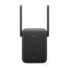 Seitenansicht des kompakten Xiaomi AC1200 WLAN-Verstärkers mit seinen zwei externen Hochleistungs-Antennen zur Signalverstärkung.