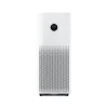 Nahaufnahme des OLED-Displays am Xiaomi Air Purifier 4 Pro zeigt Echtzeit-Luftqualitätsdaten an.