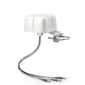 Die 3in1 Antenne bietet mehrere Montagemöglichkeiten