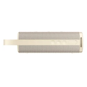 Two Xiaomi Sound Outdoor speakers in stereo pairing mode for an immersive 30W sound experience.