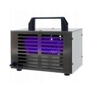 Detailaufnahme des mechanischen Timers am Extralink Ozonisator, einstellbar von 1 bis 60 Minuten für eine einfache Bedienung.