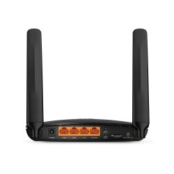 Ansicht der Rückseite mit externen LTE Antennen