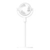 Nahaufnahme der Bedienelemente am Motorgehäuse des Xiaomi Smart Ventilators BPLDS11DM für manuelle Steuerung.